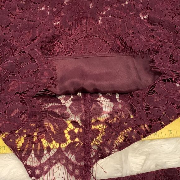 DO+BE TWO PIECE LACE SKIRT/TOP SET in purple - Picture 7 of 13